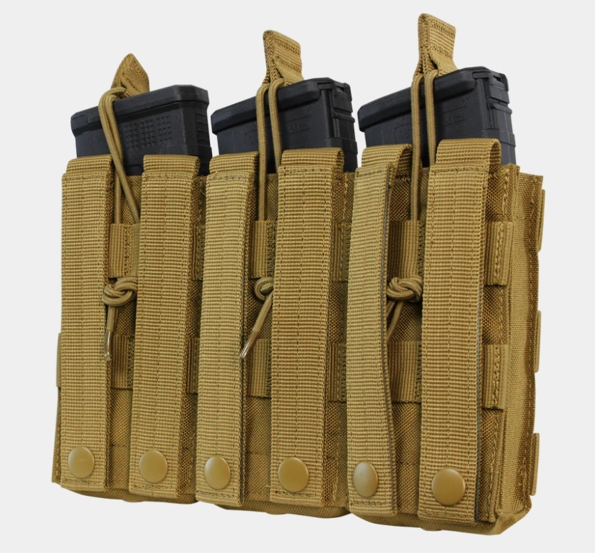 Condor TRIPLE M4/M16 OPEN-TOP MAG POUCH - Image 3