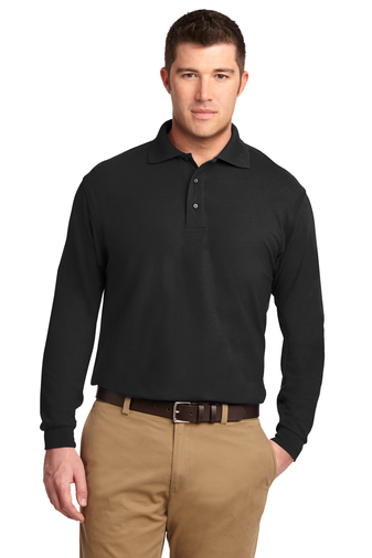 Port Authority® Silk Touch™ Long Sleeve Polo