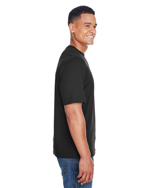 CORE365 Men's Pace Performance Piqué Crewneck - Image 3