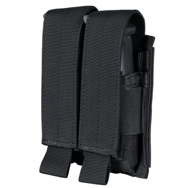 Condor DOUBLE PISTOL MAG POUCH - Black